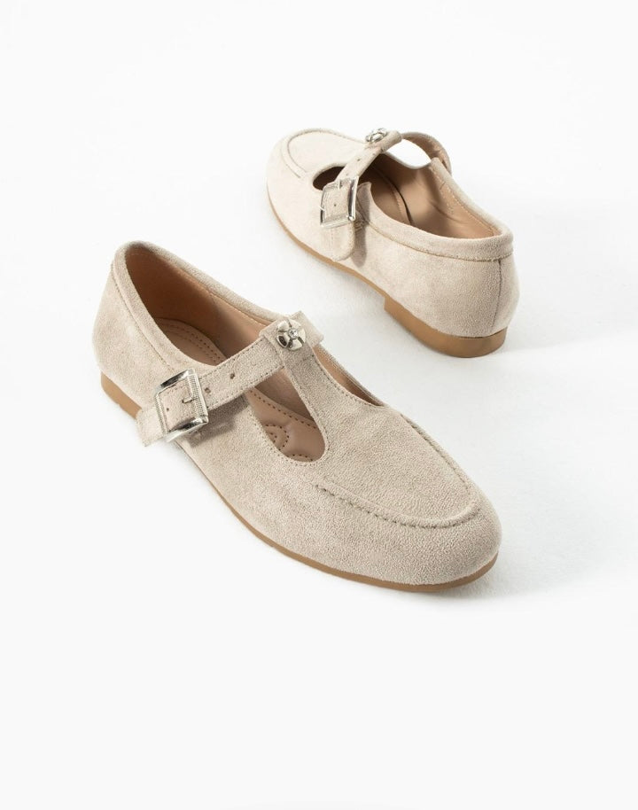 Leila, Süet Kadın Loafer/Yeni Sezon