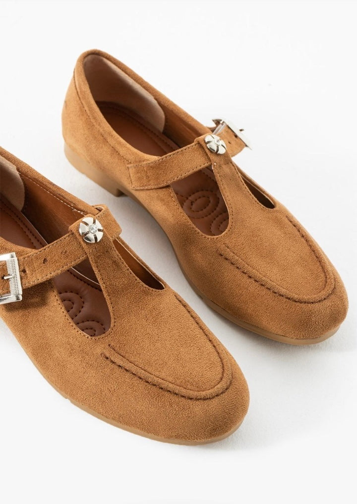 Leila, Süet Kadın Loafer/Yeni Sezon